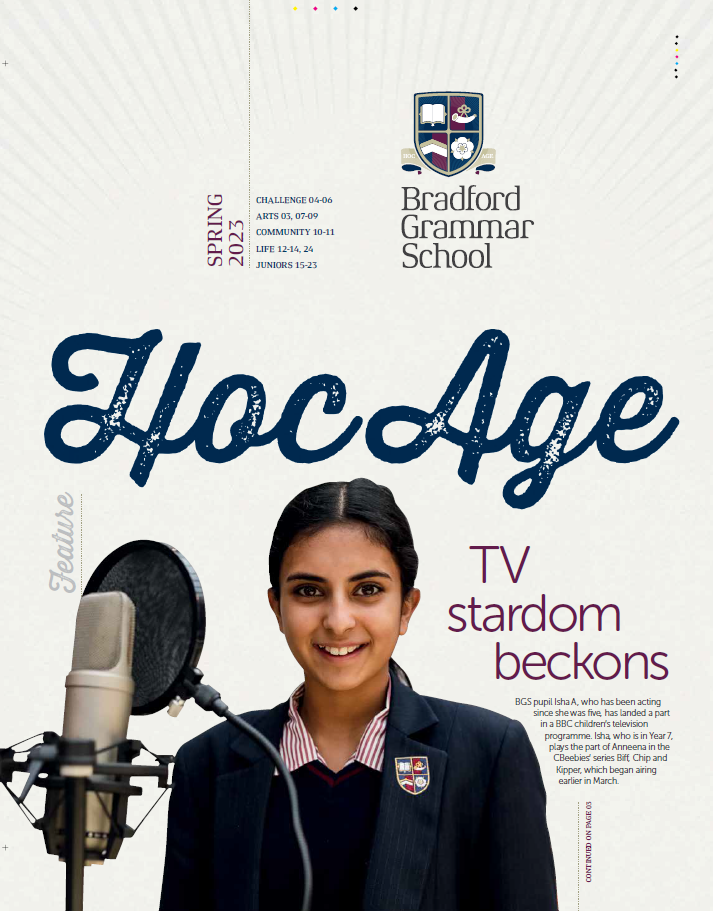 Image of the front cover of the Hoc Age magazine - Spring 2023