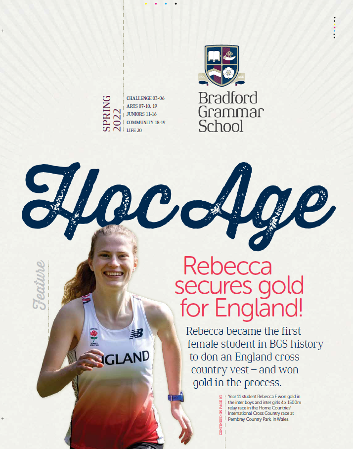 Image of the front cover of the Hoc Age magazine - Spring 2022