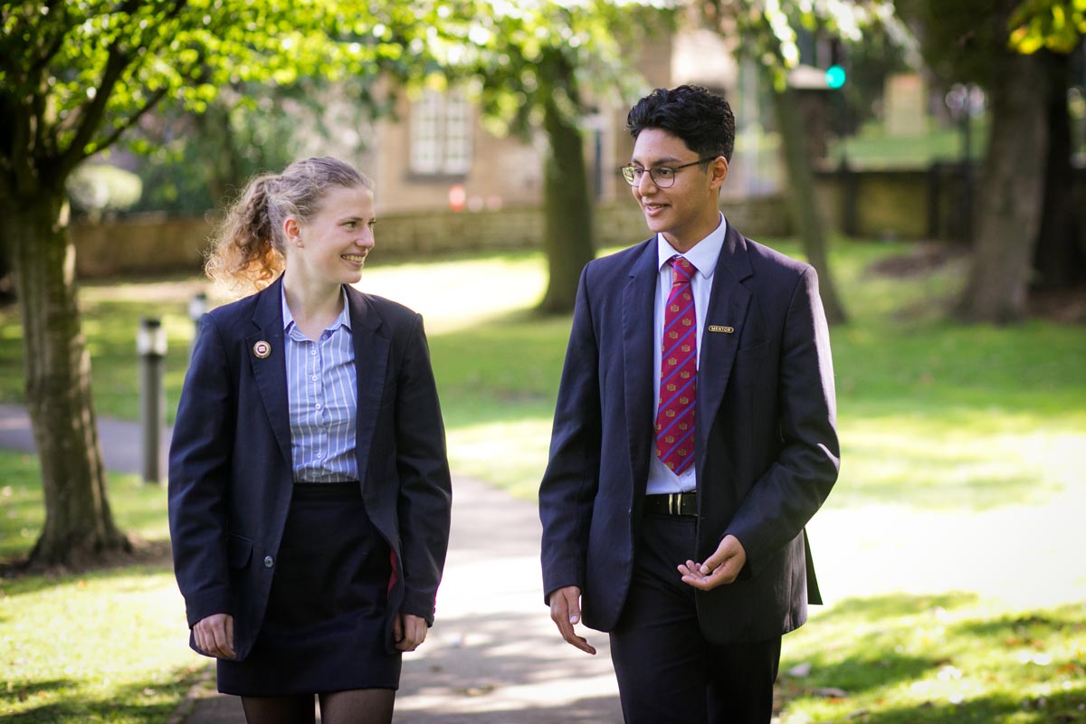 Rebecca and Tayjus - BGS Head Prefects for 2023-24