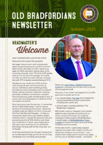 OB Newsletter: Autumn 2025