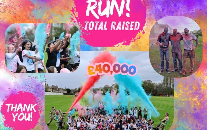 BGS Colour Run Total Raised