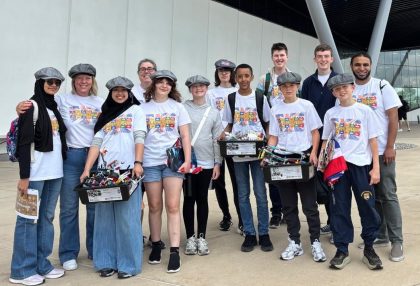 Robotics Team Sixth Form students at Bradford Grammar School apart of the robotics team